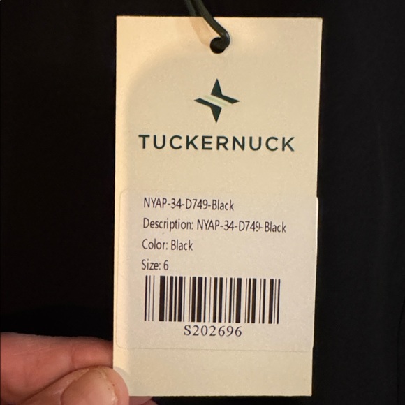 Tuckernuck Black Crepe Haley Dress - Picture 4 of 6